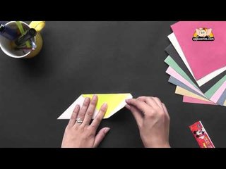 Origami - How to make a Sail Boat - Origami in Gujarati