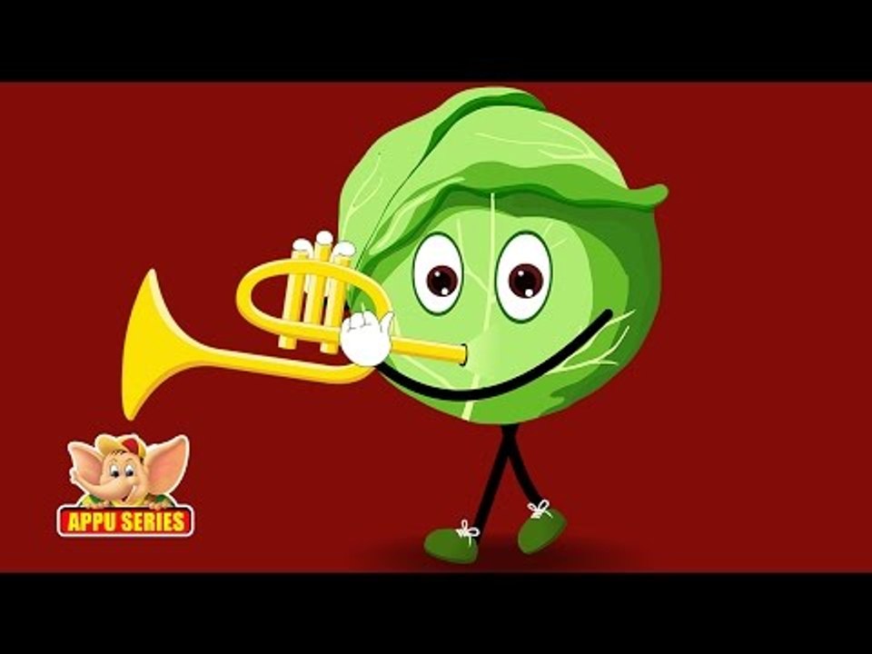 Kobee (Cabbage) - Vegetable Rhymes in Marathi