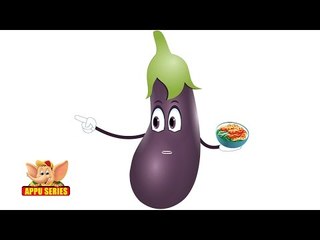 Vanga (Brinjal) - Vegetable Rhymes in Marathi