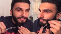 Ranveer Singh Says Goodbye To His Moustache & Beard