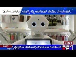Robot Performs Kidney Surgery In China