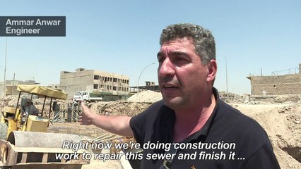 West Mosul residents start mammoth task of rebuilding
