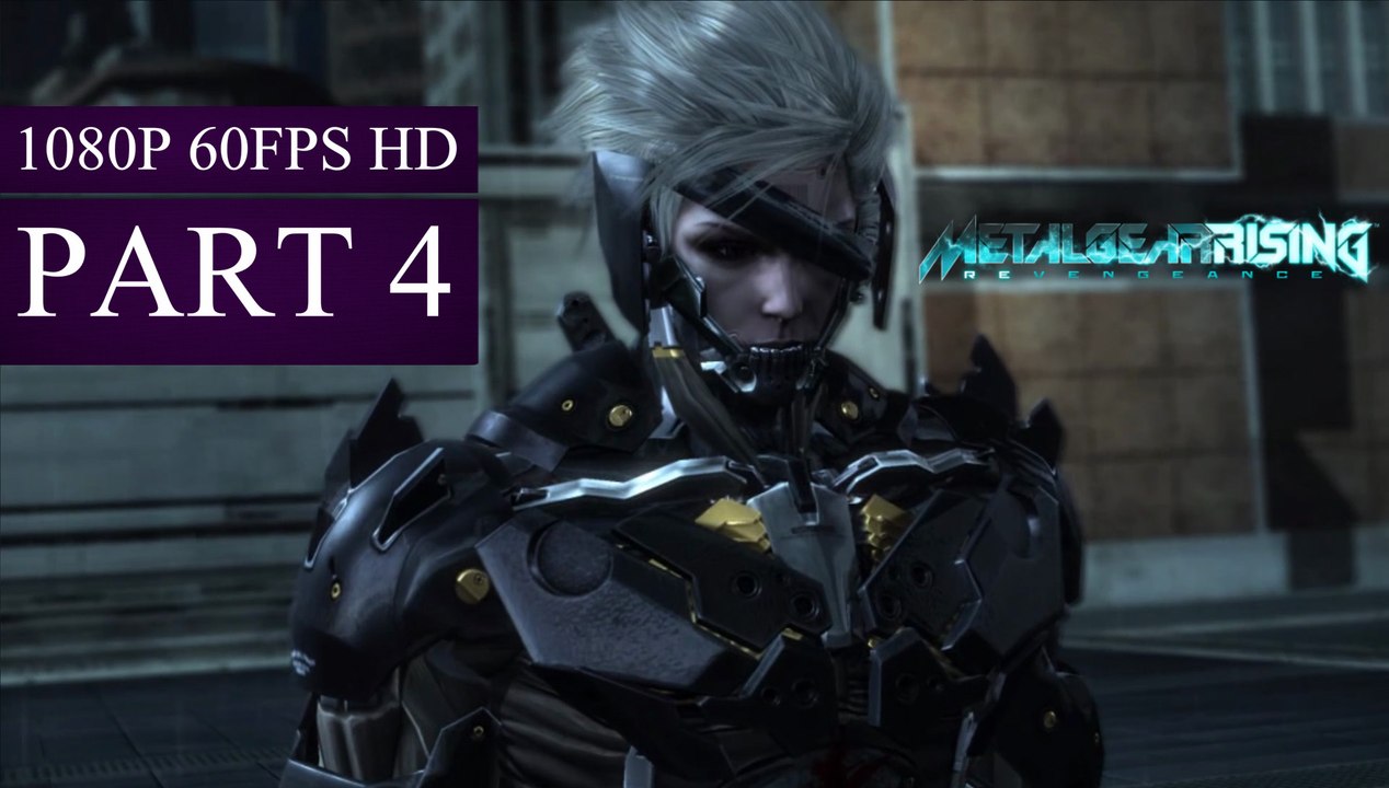 Metal Gear Rising Revengeance Gameplay Walkthrough Part 4 - Raiden Fight (PC)