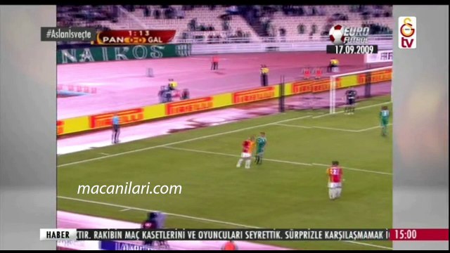 [HD] 17.09.2009 - 2009-2010 European League Group F Matchday 1 Panathinaikos FC 1-3 Galatasaray