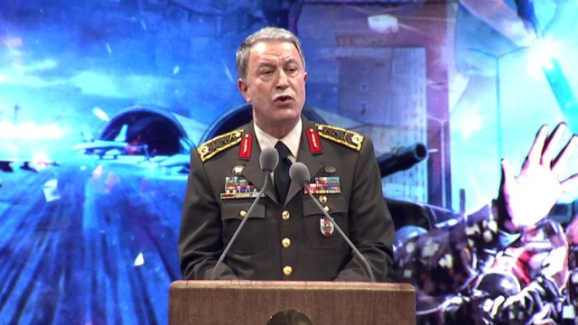 Org. Akar 15 Temmuz Anmalarında Konuştu, Salon En Büyük Asker Bizim Asker Sloganıyla İnledi