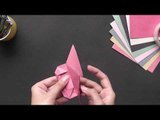 Origami - Origami in Sindhi - Make a Heart Shaped Bookmark