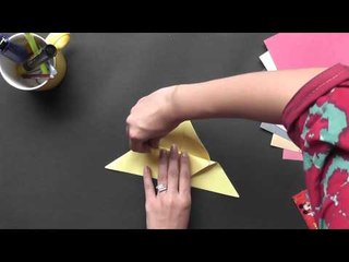 Origami - Origami in Sindhi - How to make a Butterfly
