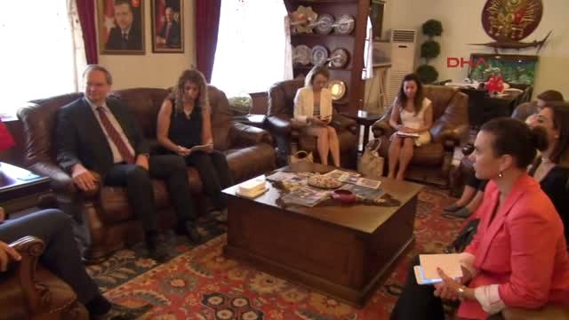 Nevşehir AB Türk Delegasyon Başkanı Büyükelçi Berger, Ünver'i Ziyaret Etti