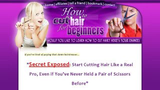 How To Cut Hair For Beginners Guide