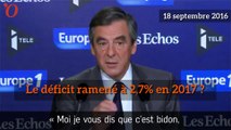 Déficit, dépenses publiques: oui M. Macron, François Fillon avait raison