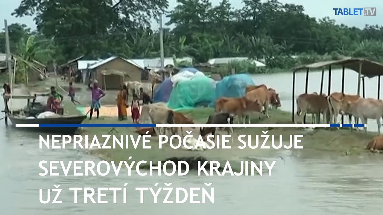 Pri záplavách v Indii prišlo o život zhruba 60 osôb