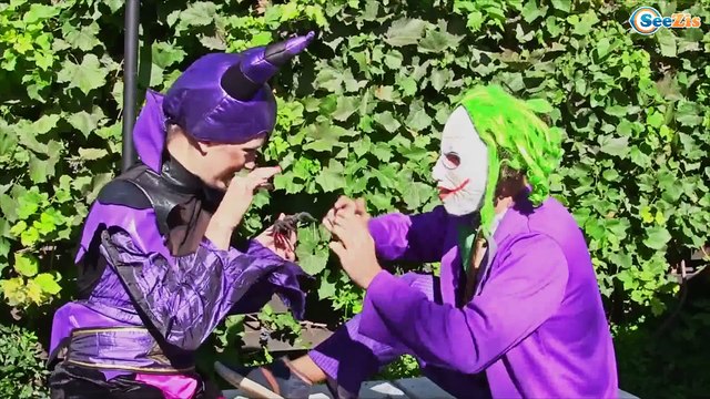 Spiderman VS MALEFICENT Pranks Baby Spiderman Superheroes Battle in Real Life For Kids IRL