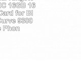 Professional Kingston MicroSDHC 16GB 16 Gigabyte Card for BlackBerry Curve 9300 Phone