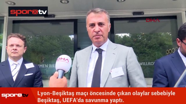Beşiktaş, UEFA'ya savunma yaptı! Fikret Orman...