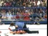 Wwe - Undertaker Powerbombs Kurt Angle BIG time