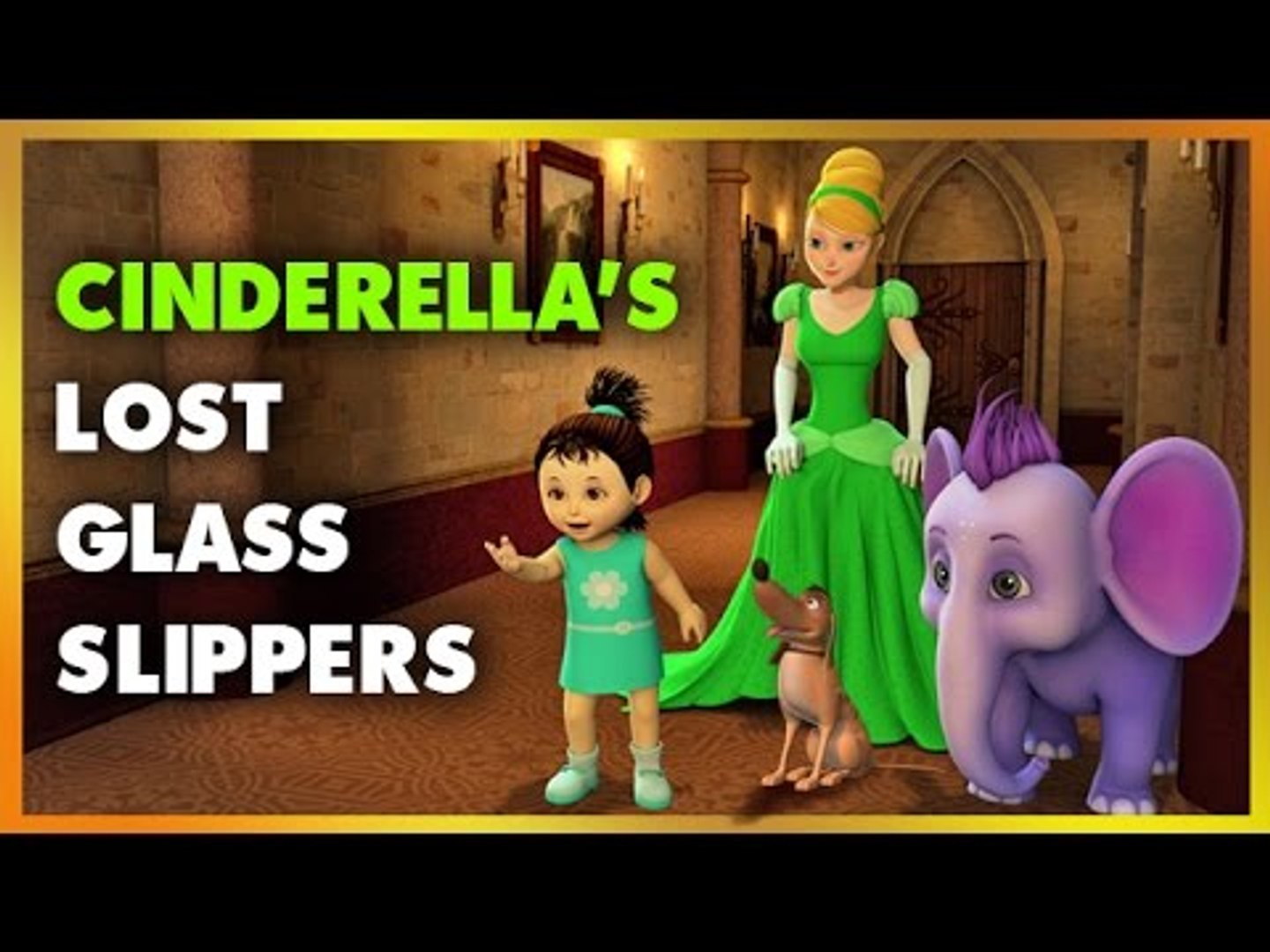 Lost slipper cinderella Cinderella Coloring