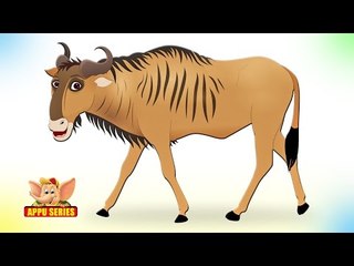 Wildebeest - Animal Rhymes in Ultra HD (4K)