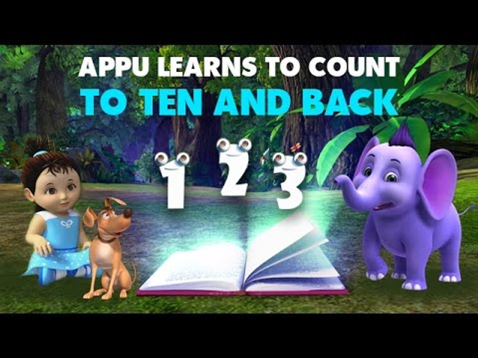 Appu Learns To Count To Ten And Back (4K)