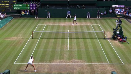Wimbledon : Quelle claque de Venus !