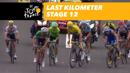 Flamme rouge - Étape 12 / Stage 12 - Tour de France 2017