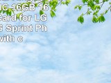 Professional Kingston MicroSDHC 16GB 16 Gigabyte Card for LG Optimus G Sprint Phone with