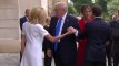 Brigitte Macron n'a pas échappé à la poignée de main bizarre de Trump