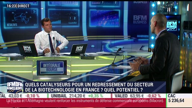 Le parcours de santé: le marché français des biotechs est baissier depuis août 2015 - 13/07