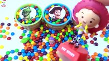 Сups Ice Cream Surprise Toys Toy Story Disney Buzz Lightyear Woody Learn Colors Rainbow Bu