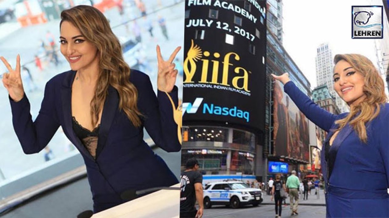 Sonakshi Sinha's Gala Time At Time Square New Y...