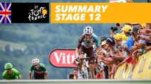 Summary - Stage 12 - Tour de France 2017
