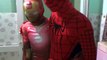 Gelé et rose Fille de laraignée enceinte par homme araignée super-héros réal vie