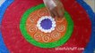 Easy rangoli design for diwali / Creative rangoli design Poonam Borkar Rangoli Designs