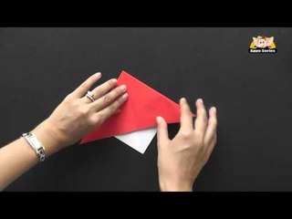 Origami - Let's make a Lily Part 1 - Origami in Gujarati
