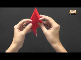 Origami - Let's make a Lily Part 2 - Origami in Gujarati