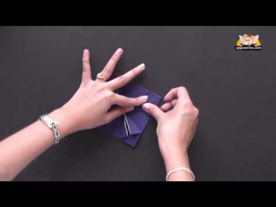 Origami in Marathi - Make a Table