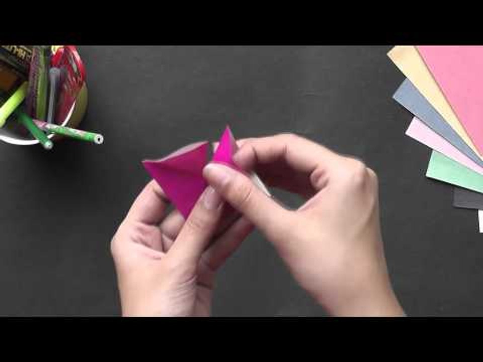 Origami in Marathi - Easy way to make a Heart