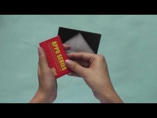 Origami in Marathi - Make a Business Card Holder
