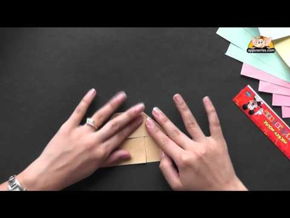 Origami in Marathi - Learn to make a Chair the fun way...
