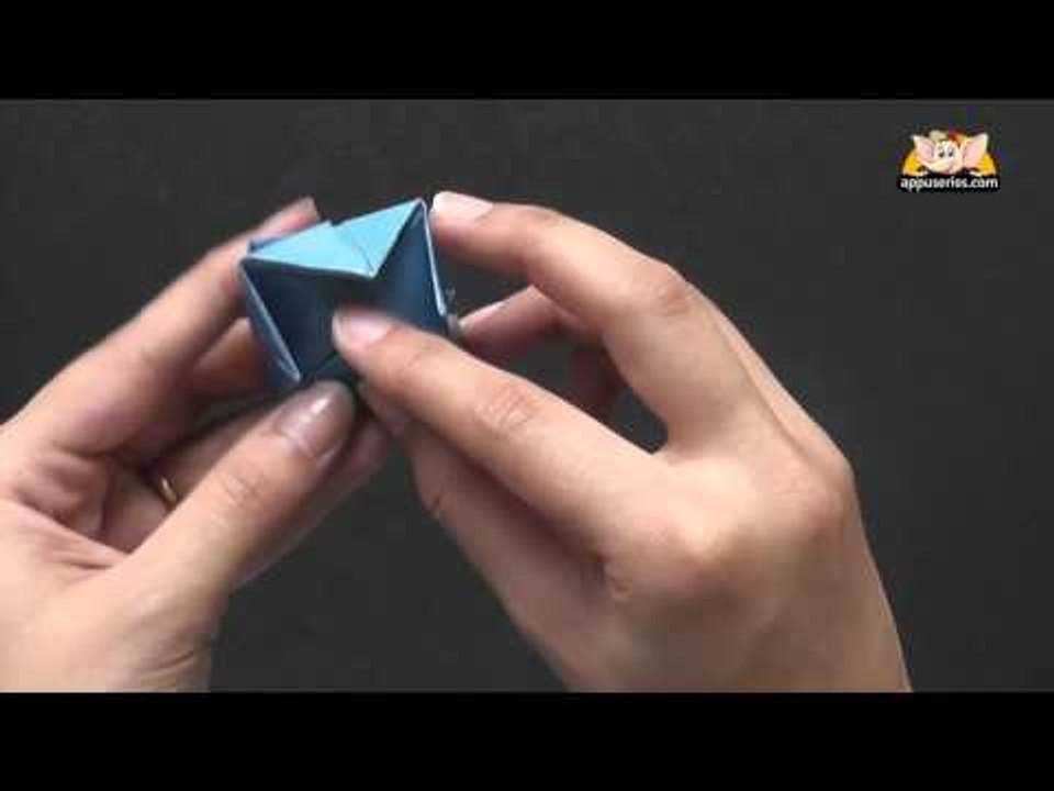 Origami in Marathi - Let's Learn to make Box Decoration
