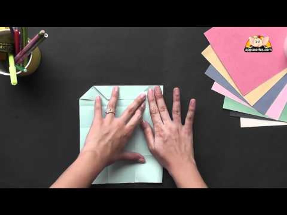 Origami in Marathi - Make a Rectangular box Part 2