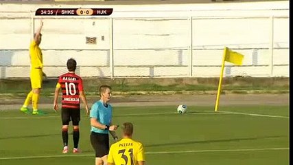 Ousman Jallow scored first goal for Helsingin Jalkapalloklubi| Helsingin Jalkapalloklubi vs KF Shkëndija|