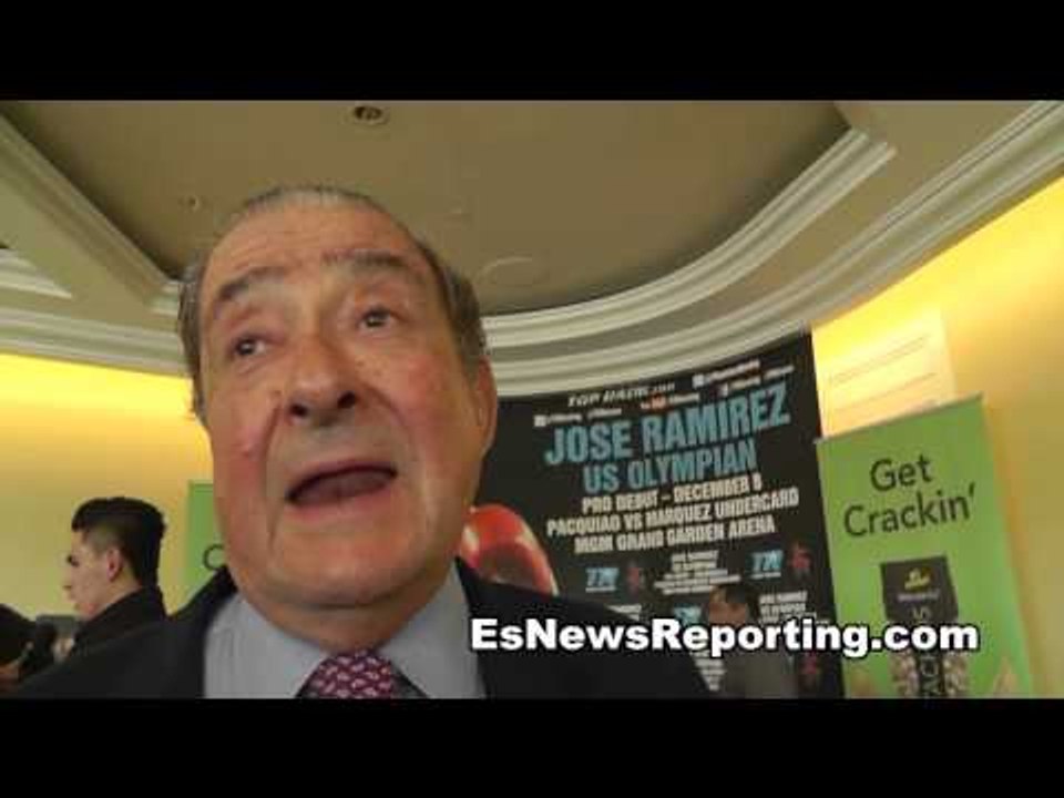 Bob Arum on Doanire vs Mares maybe we will do Rigondeaux first