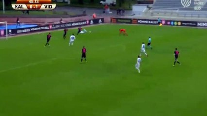 Marko Scepovic (penalty) Goal HD - Nõmme Kalju 0-2 Videoton 13.07.2017
