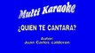 Nicho Hinojosa - Quien Te Cantara (Karaoke)