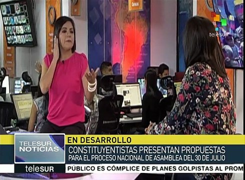 Vzla: denuncia candidata a ANC que ha sufrido agresiones de opositores