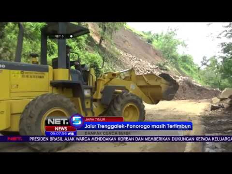 Tebing Setinggi 30 Meter Longsor dan Menimbun 8 Warga Desa Karangpandan - NET5