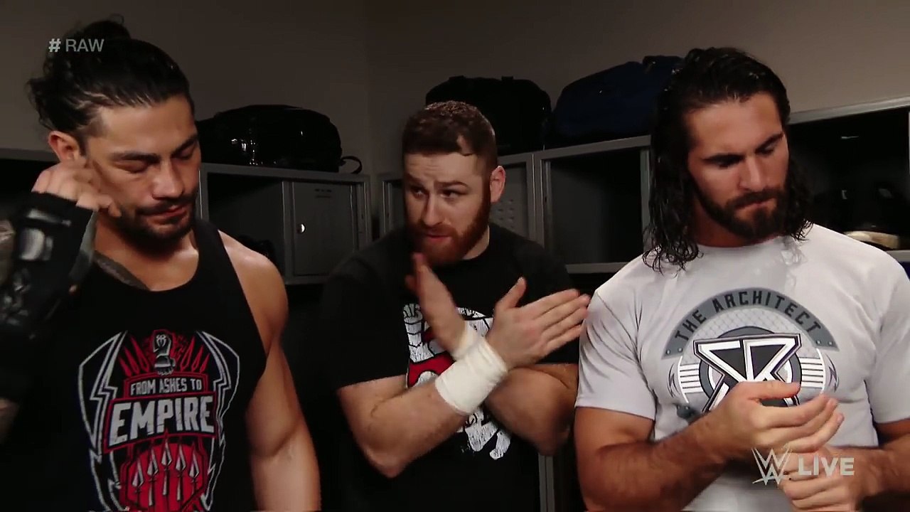 Sami Zayn unites with former Shield members- Raw, Jan. 16, 2017