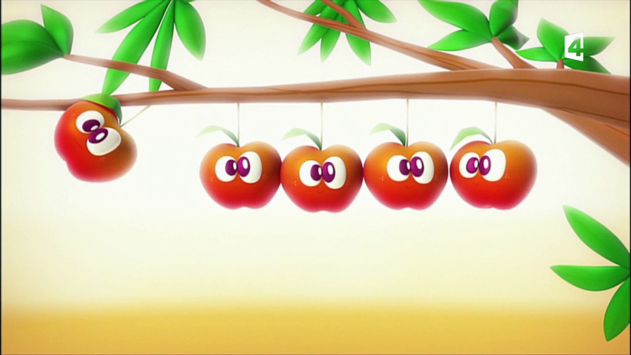 A table les enfants - La pomme, image size:1280x720