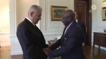 Başbakan Yıldırım, Gambiya Dışişleri Bakanı Darboe'yi Kabul Etti