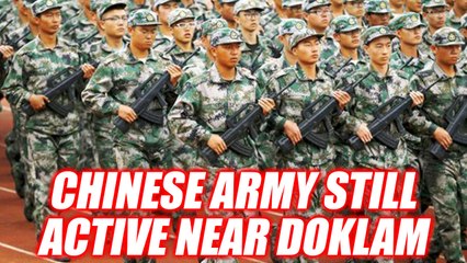 Sikkim Standoff : China continues to maintain a sizeable presence in Doklam | Oneindia News